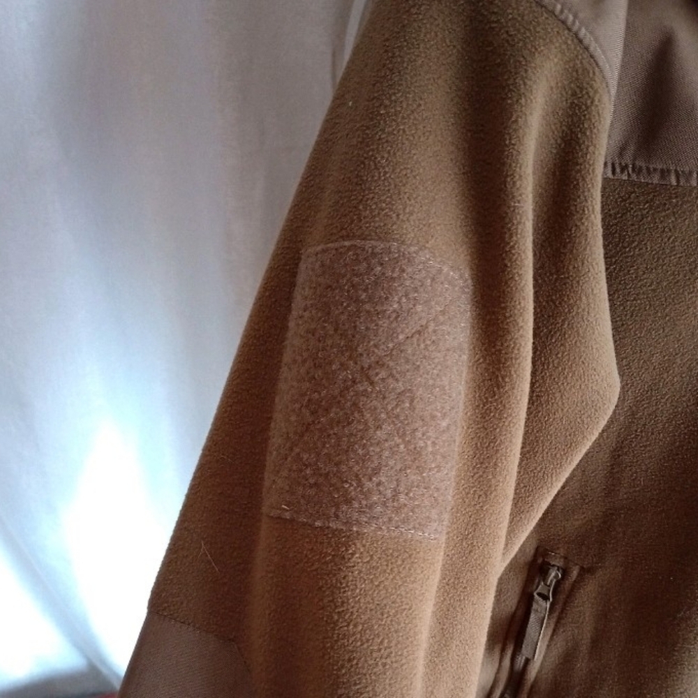 Condor Jacket 601 MensXL Brown Alpha Micro Fleece Tactical Full Zip Outdoor. XL - Picture 11 of 11
